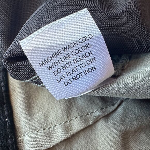 NEW Herizon Womens 12 Shorts Gwen High Rise Utility Short In Four Leaf Green - Picture 7 of 7